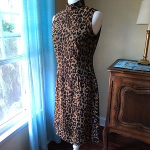 Liz Claiborne leopard dress.